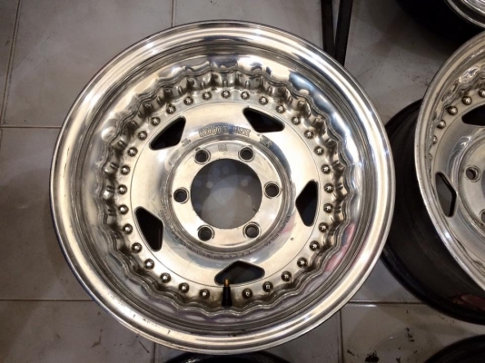 ขายล้อ CENTER LINE ขอบ 15x8 ET-25 6 รูกระบะ ลึกๆสวยๆ ประมูลญี่ปุ่น