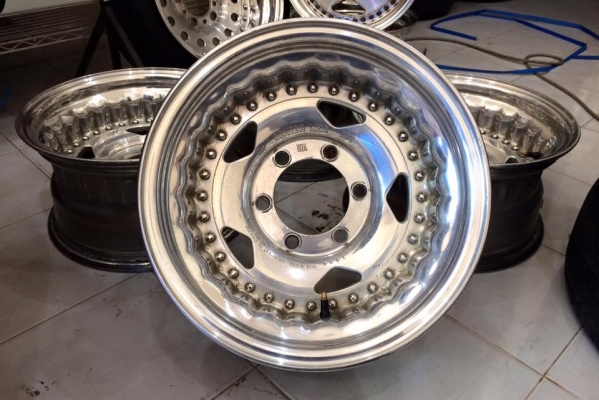 ขายล้อ CENTER LINE ขอบ 15x8 ET-25 6 รูกระบะ ลึกๆสวยๆ ประมูลญี่ปุ่น