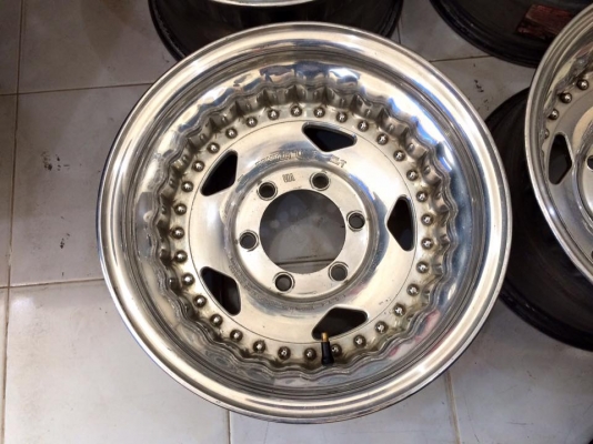 ขายล้อ CENTER LINE ขอบ 15x8 ET-25 6 รูกระบะ ลึกๆสวยๆ ประมูลญี่ปุ่น