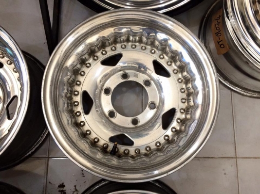 ขายล้อ CENTER LINE ขอบ 15x8 ET-25 6 รูกระบะ ลึกๆสวยๆ ประมูลญี่ปุ่น