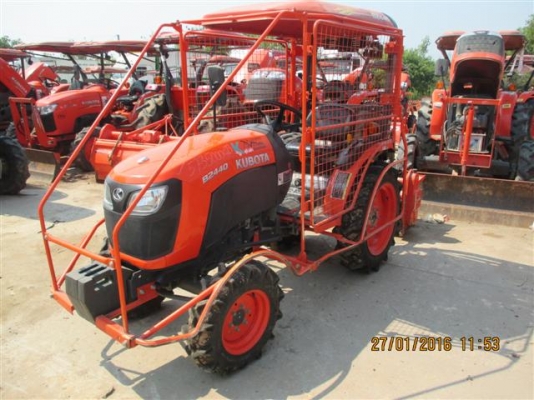 รถสวยๆมาอีกแล้วครับ กับ B2440 พร้อมโครงกันอ้อย ชั่วโมงงานน้อย 182 ชั่วโมง สภาพเหมือนใหม่ ใช้งานได้เลย