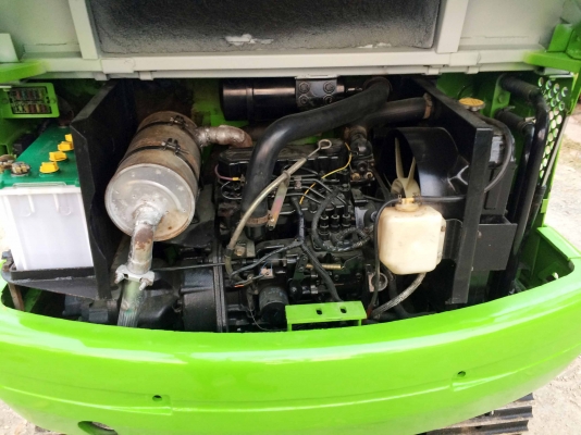 ขายรถแบคโฮ MITSUBISHI MM35 (เท่าPC35)  ปั้มนิ้ว ติดต่อ 086-775-7900, 086-324-1992