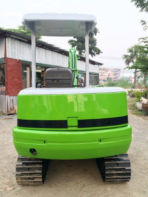 ขายรถแบคโฮ MITSUBISHI MM35 (เท่าPC35)  ปั้มนิ้ว ติดต่อ 086-775-7900, 086-324-1992