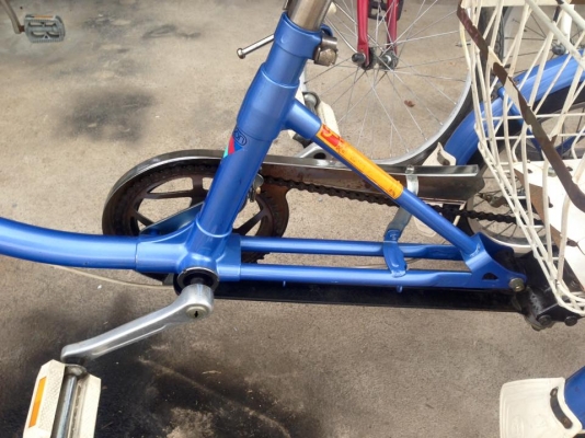 3 ล้อ เฟรมเหล็ก ไม่มีเกียร์คะ