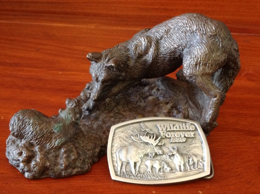 ขายหัวเข็มเขัด Vintage Wildlife Forever Limited Edition แบบที่ 1