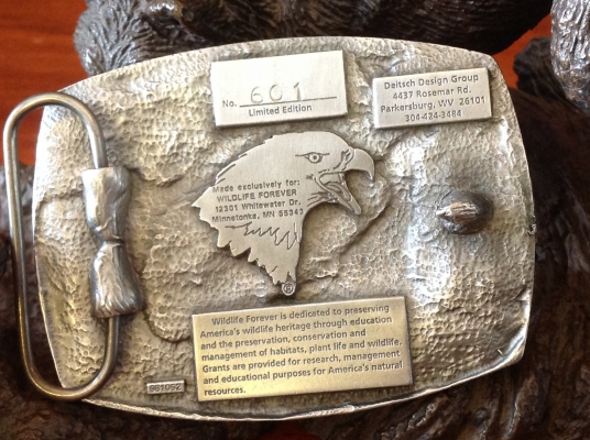 ขายหัวเข็มเขัด Vintage Wildlife Forever Limited Edition แบบที่ 1