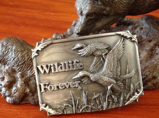 ขายหัวเข็มขัด Vintage Wildlife Forever Limited Edition แบบที่ 4