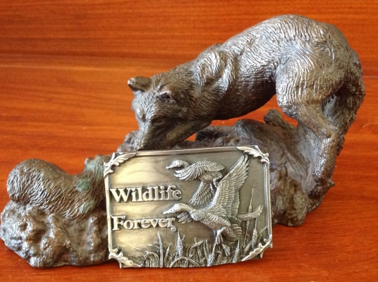 ขายหัวเข็มขัด Vintage Wildlife Forever Limited Edition แบบที่ 4