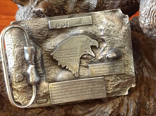 ขายหัวเข็มขัด Vintage Wildlife Forever Limited Edition แบบที่ 4