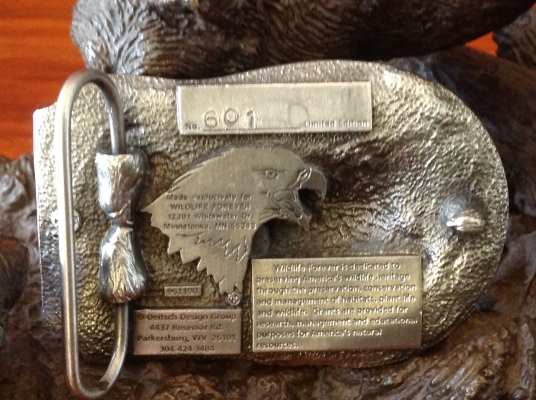ขายหัวเข็มขัด Vintage Wildlife Forever Limited Edition แบบที่ 5