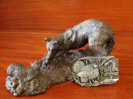 ขายหัวเข็มขัด Vintage Wildlife Forever Limited Edition แบบที่ 5