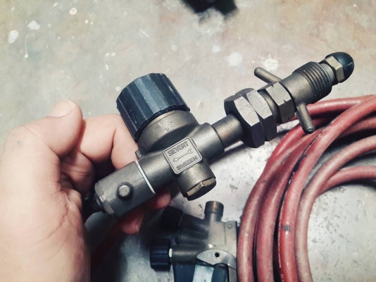 พ่นไฟพร้อมสายทั้งชุด SIEVERT