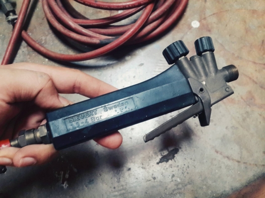 พ่นไฟพร้อมสายทั้งชุด SIEVERT