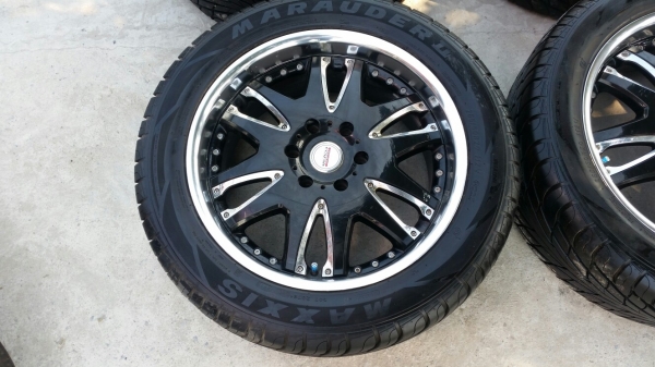 แม็กพร้อมยางขอบ20 แม็กพร้อมยางขอบ20