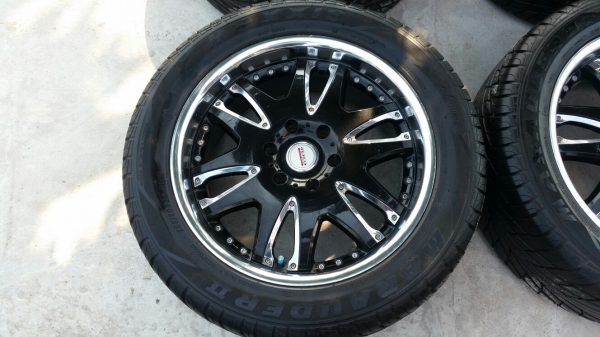 แม็กพร้อมยางขอบ20 แม็กพร้อมยางขอบ20