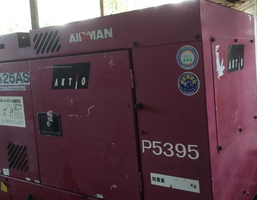 ขายเครื่องปั่นไฟสภาพดี มือสองจากญี่ปุ่น พร้อมใช้งาน