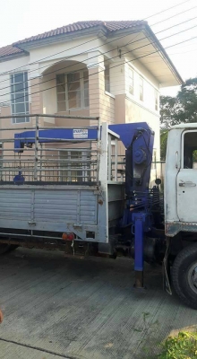 หกล้อ ฮีโน่ KM545 WO4D117แรง เครน TANADO 2.5ตัน ช่วงยาว5ม สภาพดีเดิมๆพร้อมใช้ เล่มทะเบียนพร้อมโอน