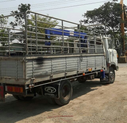 หกล้อ ฮีโน่ KM545 WO4D117แรง เครน TANADO 2.5ตัน ช่วงยาว5ม สภาพดีเดิมๆพร้อมใช้ เล่มทะเบียนพร้อมโอน