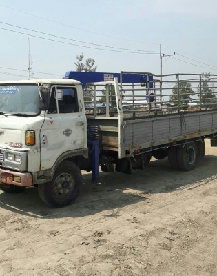 หกล้อ ฮีโน่ KM545 WO4D117แรง เครน TANADO 2.5ตัน ช่วงยาว5ม สภาพดีเดิมๆพร้อมใช้ เล่มทะเบียนพร้อมโอน