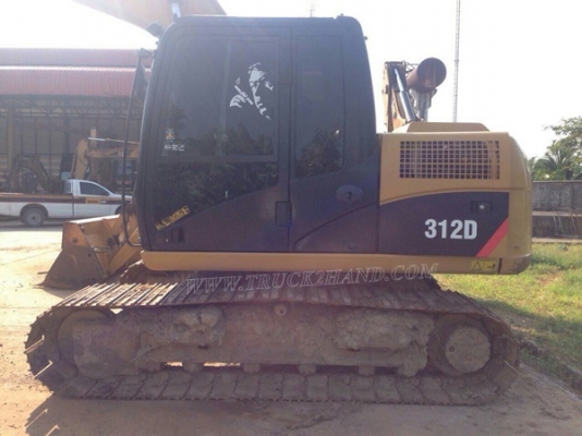 รถแบคโฮ ยี่ห้อ CAT  ใช้งาน 6 พันกว่าชั่วโมง  รถห้างแท้ รุ่น 312D