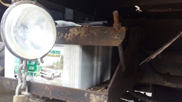 รถบรรทุกติดเครนยี่ห้อ ISUZU    รุ่น KS22 เครน TADANO  110 แรงม้า ปีจดทะเบียน 2524