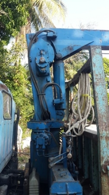 รถบรรทุกติดเครนยี่ห้อ ISUZU    รุ่น KS22 เครน TADANO  110 แรงม้า ปีจดทะเบียน 2524