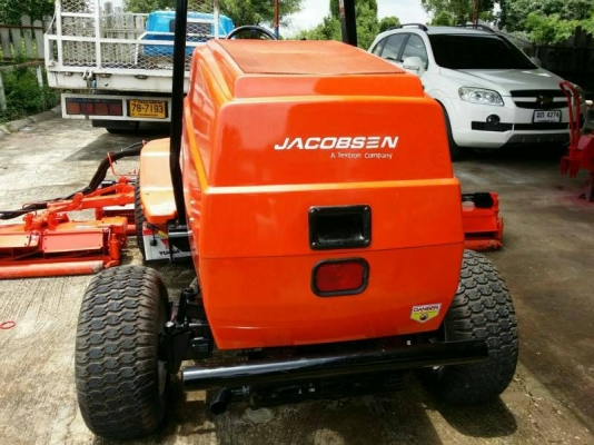 รถตัดหญ้า JACONSEN 5 แก๊ง เครื่องยนต์ดีเซล 4 สูบ 54 แรง พร้อมให้คำปรึกษาและแนะนำวิธีการใช้
