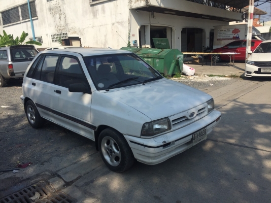 FORD FESTIVA ปี1996 สีขาว เกียร์ออร์โต้ ราคาถูกๆคะ ขับได้พร้อมใช้ FORD FESTIVA ปี1996 สีขาว เกียร์ออร์โต้ ราคาถูกๆคะ ขับได้พร้อมใช้