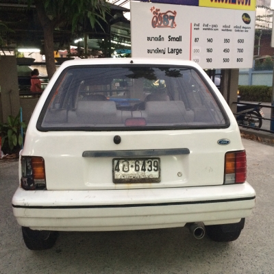 FORD FESTIVA ปี1996 สีขาว เกียร์ออร์โต้ ราคาถูกๆคะ ขับได้พร้อมใช้ FORD FESTIVA ปี1996 สีขาว เกียร์ออร์โต้ ราคาถูกๆคะ ขับได้พร้อมใช้