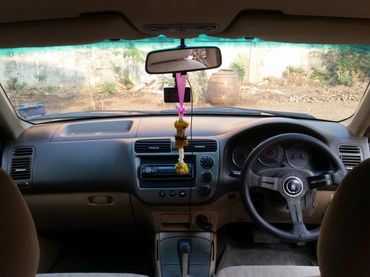 HONDA CIVIC Dimension ตาเหยี่ยว ปี04 ออโต้ วีเทค เครื่องดี สวยๆ