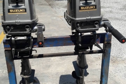 ขาย เครื่องแรง Suzuki 5แรง2จังหวะ หางสั้น เก่าญี่ปุ่น ราคา 15,500