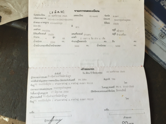 6ล้อเล็ก..หัว-คัสซีพร้อมชุดดั้ม...88แรง ISUZU ELF คัสซี 7903256 รถใช้งานอยู่ มีเล่มทะเบียน