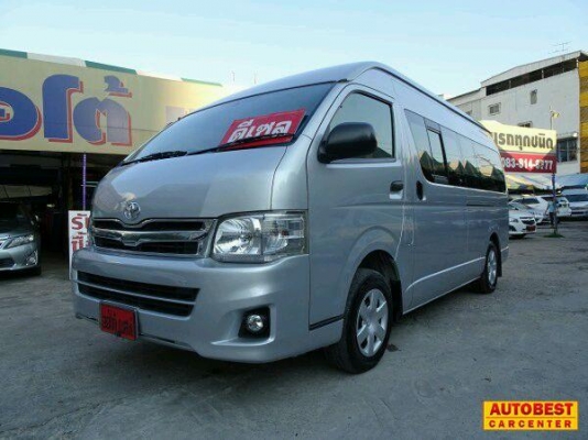 TOYOTA HIACE COMMUTER 2.5D4D MT ปี2011 // ราคา 829,000 บาท