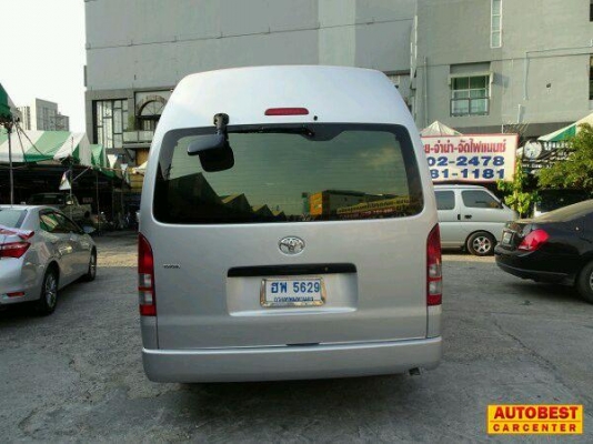 โทร 0922726669 ตันหยงเบสท์ตู้ฝั่งธน TOYOTA HIACE COMMUTER 2.5 D4D MT ปี2012 // 869,000 บาท