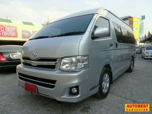 โทร 0922726669 ตันหยงเบสท์ตู้ฝั่งธน TOYOTA HIACE COMMUTER 2.5 D4D MT ปี2012 // 869,000 บาท