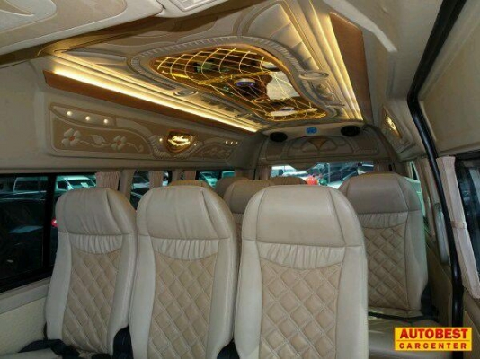 โทร 0922726669 ตันหยงเบสท์รถตู้ฝั่งธน COMMUTER ปี 2011ดีเซลล์ แต่งวีไอพี แอร์บัส เบาะหนัง 4 แถว // 899,000 บาท