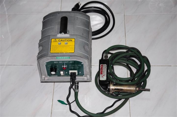 ขายเครื่องเชื่อมพลาสติก ,เป่าลมร้อน ยี่ห้อ WINNING MD-80 HOT JET MADE IN JAPAN