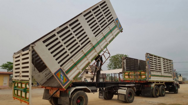 ขาย HINO MEGA 260 แรงม้า แม่ลูกดั้ม ปี 47