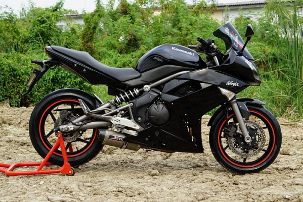 ร้าน วุฒิ นนบุรี ขาย Kawasaki ninja650 abs รถสวยทะเบียนพร้อมโอน