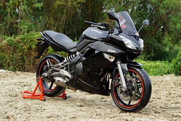 ร้าน วุฒิ นนบุรี ขาย Kawasaki ninja650 abs รถสวยทะเบียนพร้อมโอน