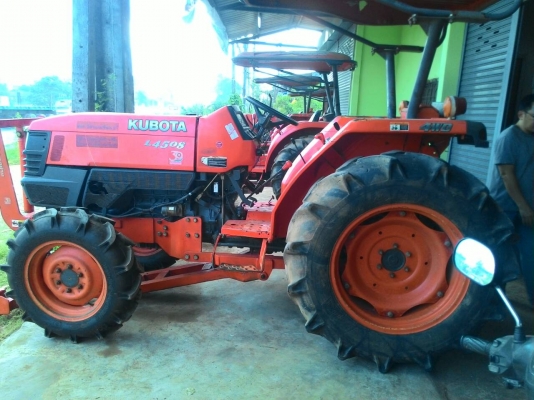 ขายรถไถ KUBOTA L4508 พร้อมดันหน้า ราคา 230,000 อ.แกลง ระยอง มีรถขนส่งบริการทั่วไทย DC Tracto Rayong 0818618678,0899347475 id line=0818618678 id line=carbonthai ขายรถไถ KUBOTA L4508 พร้อมดันหน้า ราคา 230,000 อ.แกลง ระยอง มีรถขนส่งบริการทั่วไทย DC Tracto Rayong 0818618678,0899347475 id line=0818618678 id line=carbonthai