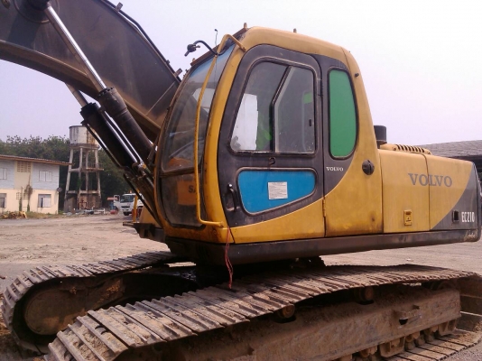 ขาย 580,000 แบคโฮ VOLVO EC 210 LC เครื่องดีปั้มแรงช่วงดีรถสวยพร้อมใช้เล่มทะเบียนพร้อมโอน 090-772-3710 090-772-3708