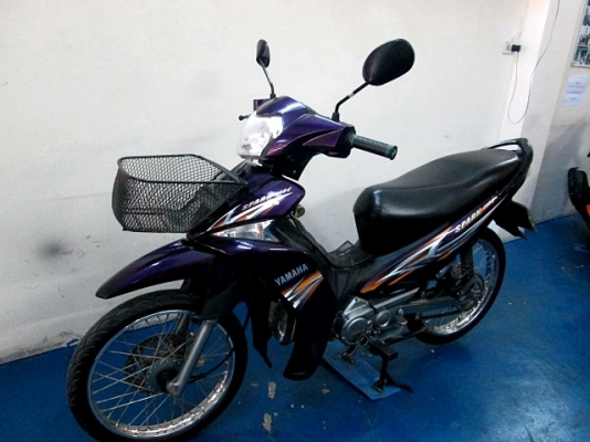 SPARK 115 i  (สต๊าทมือ) สีม่วง รถเดือน มิถุนายน ปี56 ไมล์ 26xxx โล รถที่ประหยัดน้ำมันที่สุด แถม 3 รายการ 21900