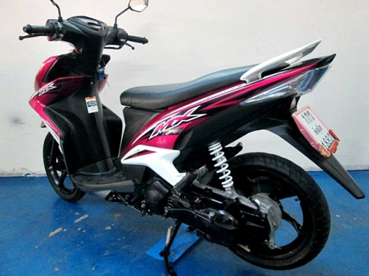 MIO 125 i MX  ตัวท็อปล้อแมกซ์ สีชมพู รถเดือน สิงหาคม ปี56 ไมล์ 8 พันโล  แถม 3 รายการ 25900