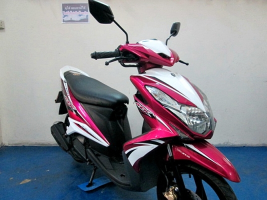 MIO 125 i MX  ตัวท็อปล้อแมกซ์ สีชมพู รถเดือน สิงหาคม ปี56 ไมล์ 8 พันโล  แถม 3 รายการ 25900