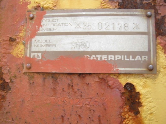 รถตักดิน LOADER CAT 966D รถตักดิน LOADER CAT 966D