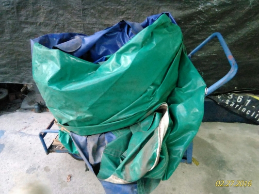 ขายเต็นท์ผ้าใบ ราคาถูก 4x8 เมตร 7500 บาท