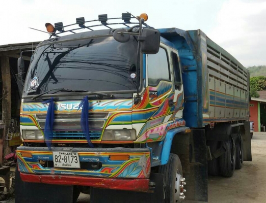 สิบล้อ อีซูซุ 270ปี40 ดั้มมีเนียม สภาพดีสวยบางเดิมพร้อมวิ่งงาน ทะเบียนพร้อมโอน
