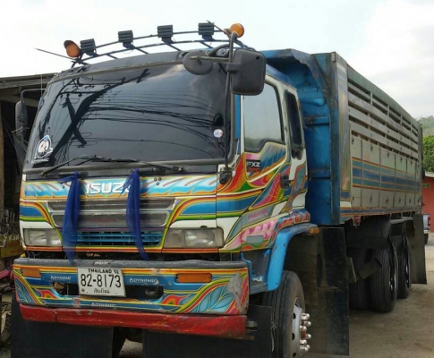 สิบล้อ อีซูซุ 270ปี40 ดั้มมีเนียม สภาพดีสวยบางเดิมพร้อมวิ่งงาน ทะเบียนพร้อมโอน