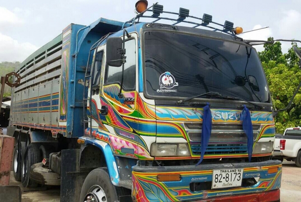 สิบล้อ อีซูซุ 270ปี40 ดั้มมีเนียม สภาพดีสวยบางเดิมพร้อมวิ่งงาน ทะเบียนพร้อมโอน